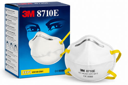 Caja 20 mascarillas FFP1 NR D 3M 8710E – sin válvula – EN 149:2001