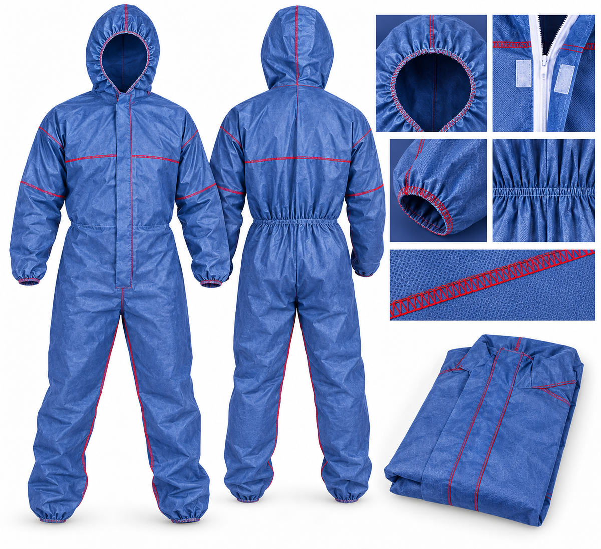 Mono desechable azul zetDress tritex pro Tipo 5/6 CE 0121