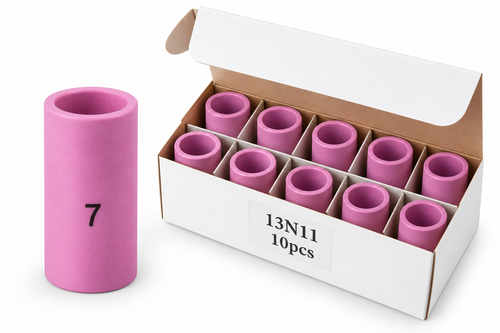 Boquilla cerámica TIG nº 7 13N11 – caja 10 uds – antorchas WP-9/20 (SR-9/20)