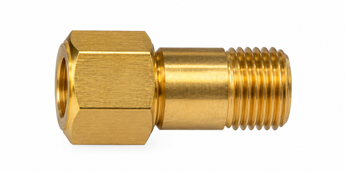 Válvula antirretorno para oxígeno 1/4" tipo Harry's para mango universal – 88-OX-1/4 – latón