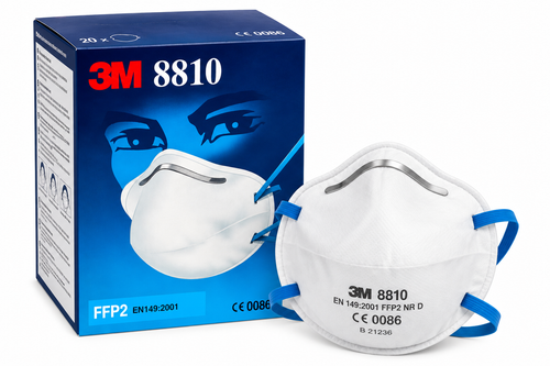 Caja 20 mascarillas FFP2 NR D 3M 8810 – sin válvula – EN 149:2001