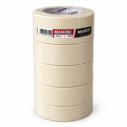 Rollos de cinta de carrocero Miarco Masking 48 mm × 45 m