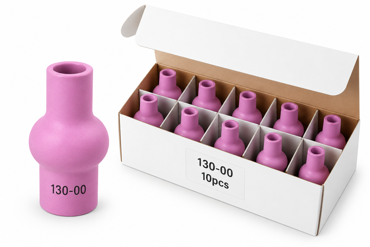 Tobera cerámica TIG serie 210V nº 4 130-00, caja de 10 unidades