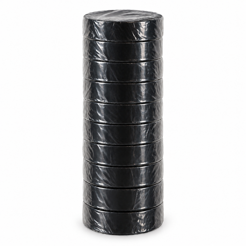 Cinta aislante PVC Scapa 2701 negra 19 mm × 33 m – pack 10 rollos o rollo suelto